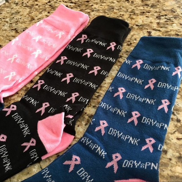 Cancer Awareness Men’s Dress Socks - 3 Pair - Picture 3 of 7